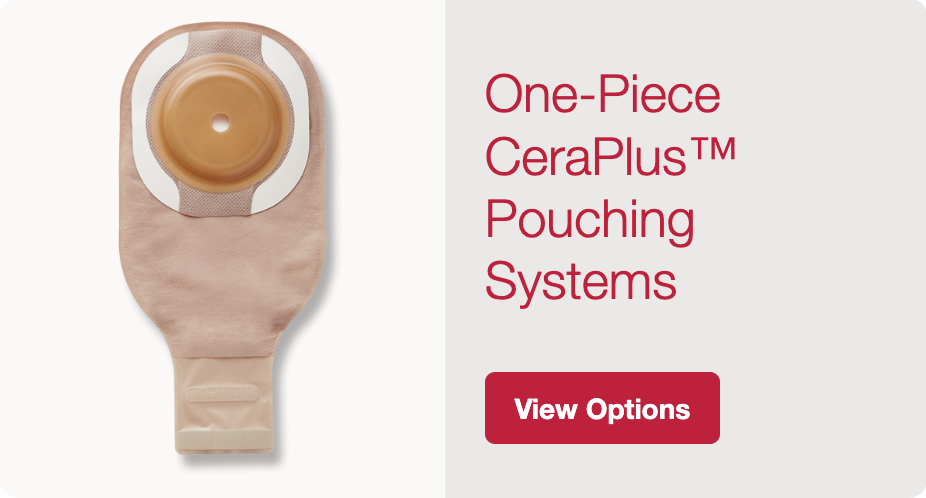 Hollister One-Piece CeraPlus™ Pouching Systems